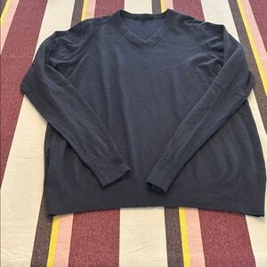 A gun metal super fine wool pullover size small by CaVaDeSoi